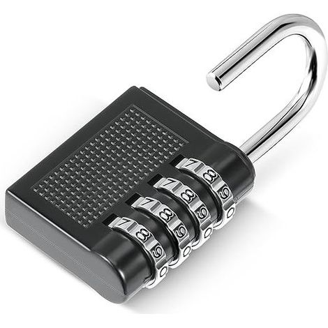 Cadenas, Cadenas Code - Serrure Combinée Imperméable Pour Valise, Casier, École, Portail. Alliage de Zinc Renforcé, Cadenas de Sécurité Extérieur (1/4)