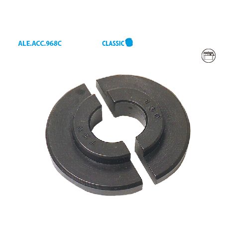 Leman – Bague chapeau 2 pièces D50 aluminium 30mm – Pour bois dur – Vissage rapide en série – Lot de 2 (1/5)