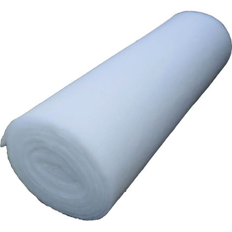 Polaire volumétrique 100 g/m², 1 m de large, 10 m de long, environ 10 mm d'épaisseur, 10 m², 100 % polyester