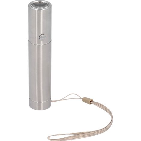LED-Taschenlampe aus Edelstahl mit 3 Modi (1/5)