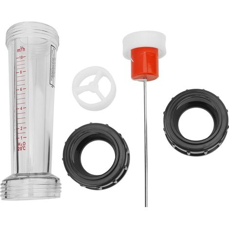 Flow of liquid of Type Tube plastic LZS-50 (D), range water of high precision 1-10 m³/H (1/5)