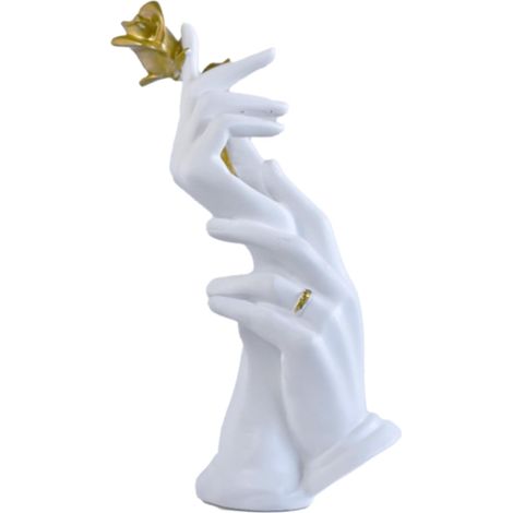 Abstrakte weibliche Gestenfiguren, dekorative Skulpturen für Zuhause, Hochzeit, Büro und als Geschenk