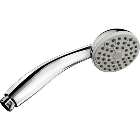 Douchette Delabie G1/2B chromée D70mm jet unique anticalcaire