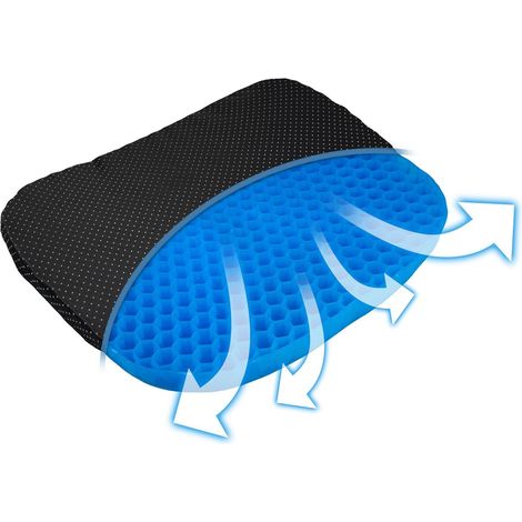 Aidapt Coussin de Soutien en Gel. Design nid d'abeille, Flux d'air Respirant