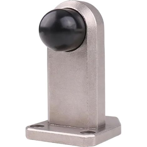 Butée de porte en avec coussin en protection murale et pare-chocs en anti-collision 304 Acier Inoxydable Caoutchouc Silicone (1/5)