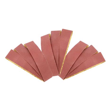 Kit de 9 nastros abrasivos 610x100 mm grano 80/100/120 para Scheppach OSM600 (1/5)