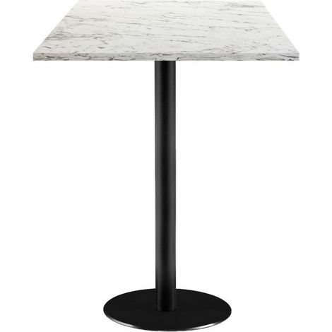 Mange-debout 60 x 60 cm - modèle Rome marbre calacata