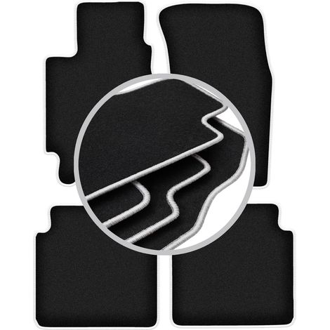 Tapis de sol Carlux argentés pour : Subaru Outback II break, berline (1999-2004) (1/5)