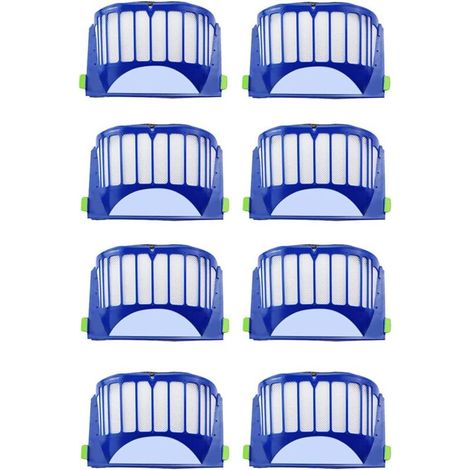 PCS Ersatzfilter compatibile per Roomba 600 Serie Filtro 605 606 615 616 620 621 625 630 631 650 653 655 660 670 671 676 680 Staubsauger (1/4)