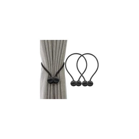 Fermacravatte magnetiche per tende, trecce magnetiche, Curta-Crezuo