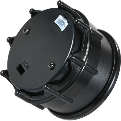 Indicatore digitale della temperatura dell'acqua per auto con sensore, regolazione automatica, schermo LCD da 52 mm (2 pollici), intervallo di misurazione 40–120 °C, con spia di avvertimento, colore n (1/5)