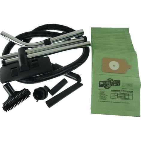 Numatic Vacuum Cleaner 1.8m Hose and Tool Kit with 20 x Paper Dust Bags