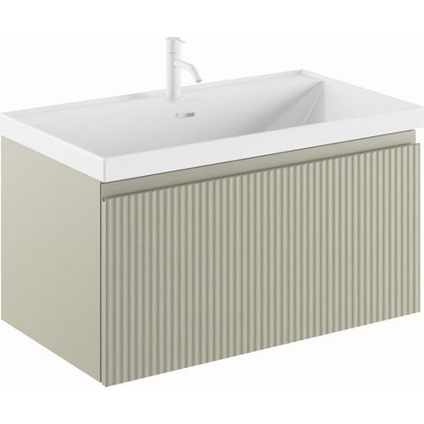 ROYO VORA Mueble 1C+Lavabo Cairo Arena Mate - Medida: 80 cm - ref: C0078446 (1/2)