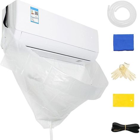 Housse de nettoyage étanche pour climatiseur, protection anti-poussière, réservoir d'eau pour climatiseur (1/5)