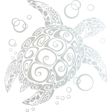 Stickers Dépoli - Tortue de mer - 27x30 cm (1/3)