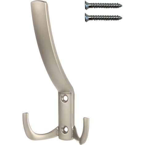Gancho de pared triple níquel mate Riex XV12 (1/5)