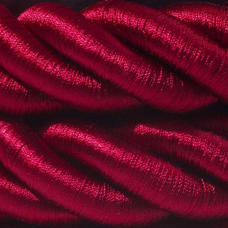 Creative-Cables Cordon 3XL Ø30 mm 3x0,75 mm² (1 m, Bordeaux) (1/4)