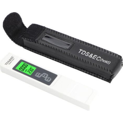 Testeur De Qualité De L'eau Multifonctionnel Mesure TDS, Conductivité Électrique Et Température Trois En Un Avec Fonction De Rétroéclairage - (1/3)