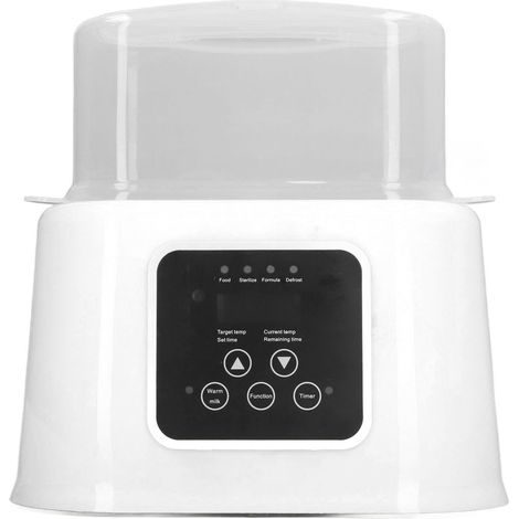 Chauffe-biberon 2 en 1, chauffe-lait intelligent et rapide avec fonctions de décongélation et de réchauffage pour les petits pots, type 2, prise européenne 220 V (1/5)