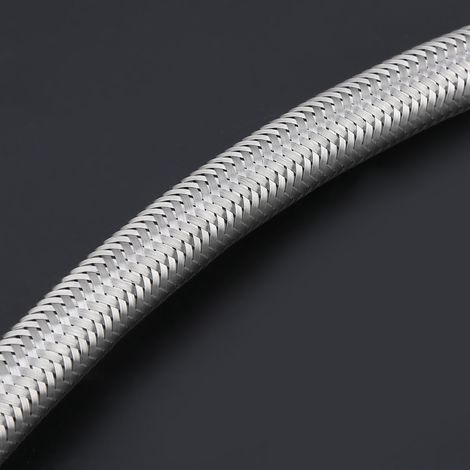 Tuyau métallique silencieux sans huile pour compresseur d'air, filetage interne 141,5 - 28 cm (1/5)