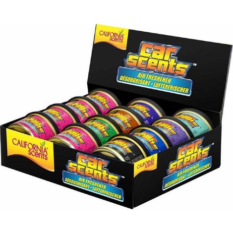 12x Canettes Car Scents -assortiment-