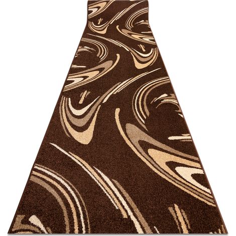Passatoia CARAMELLO FRIESE - COFFEE marrone 70 cm brown 70x700 cm