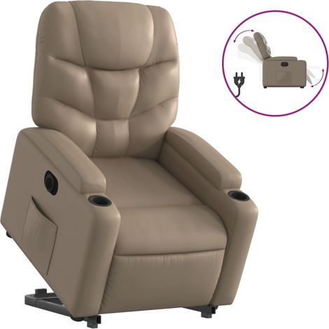 Maison Exclusive - Relaxsessel mit Aufstehhilfe Elektrisch Cappuc
