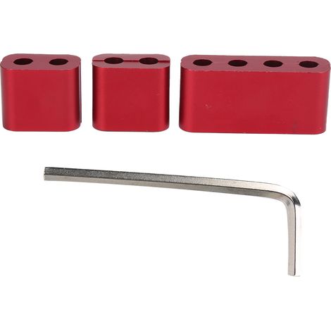 Séparateurs de fils électriques de bougie d'allumage, pinces en alliage d'aluminium pour ligne de câble d'allumage de 7mm 8mm 3 pièces (1/5)