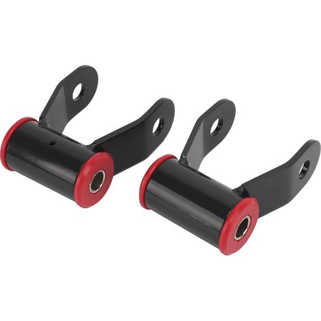 Kit de nivellement de manille arrière de remplacement (2 pièces) de 1 à 1,5 po pour camion Chevy Silverado 1500 2RM/4RM 1988-2018 (1/5)