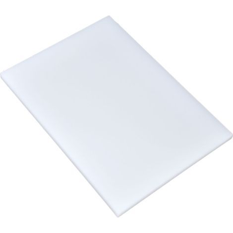 Weiße Kunststoff-Schutzplatte für DIY-Lederbearbeitung (Lochen und Schneiden), 200 x 150 x 15 mm (1/5)