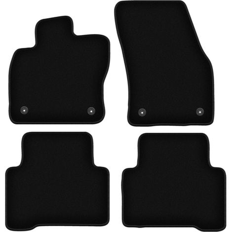 Tappetini BASIC in velluto nero per: Volkswagen Touran II minivan (2016-) (1/5)