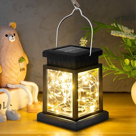 Lanterne Solaire - 30 LED - Étanche IP44 - Pour Jardin Balcon Patio Cour - 1 Pièce (1/5)