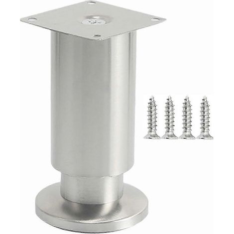 Pieds de support de lit réglables en hauteur, pieds de meubles robustes, pieds de rechange 120 mm (1/5)