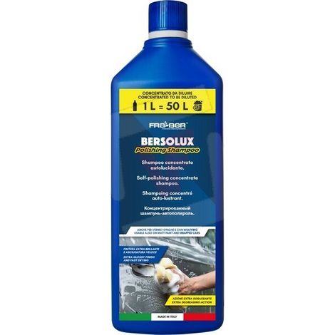 SHAMPOO CONCENTRATO AUTOLUCIDANTE ''BERSOLUX''