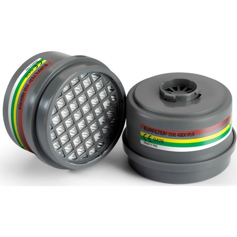FILTRO ANTIPOLVERE "ACTIVE AIR F50 ABEK1 P3R" FILTRI A BAIONETTA MASCHERINE 2PZ