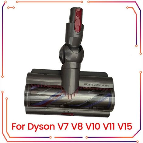 Cabezal de limpieza antienredos de liberación rápida para aspiradoras V7/V8/V10/V11/V15 para suelos de madera. (1/2)