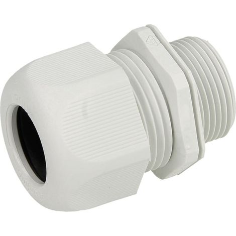 Presse-étoupe M25 pour diamètre 12 - 18 mm gris clair
