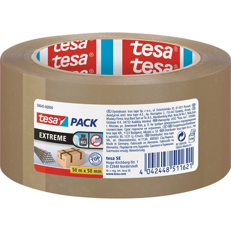 tesa EXTREME 58645-00000-00 Nastro da imballo tesapack® Marrone (L x L) 50 m x 50 mm 1 pz. (1/2)