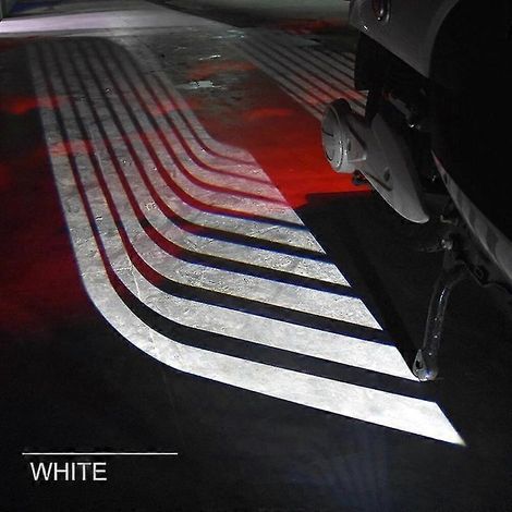 ensemble de feux d'ambiance à LED pour moto, projecteur de courtoisie pour voiture, feu arrière décoratif, éclairage d'ambiance pour véhicule à moteur (1/5)