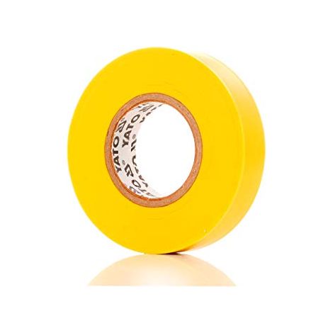 Nastro isolante elettrico 15mmx20mx0.13mm giallo YT-81594 yato (1/3)