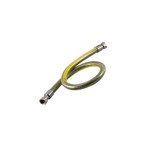 Gasclik® conexión flexible inoxidable con tuerca loca - 100 cm - HECAPO Medidas: 1/2" x 20/150