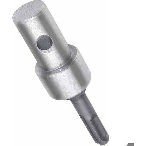 Adaptateur Tarière - Pour Perceuse Sans Fil - Mandrin Sans Clé - Acier - Longueur 10,4 cm - Diamètre Corps 2 cm (1/5)