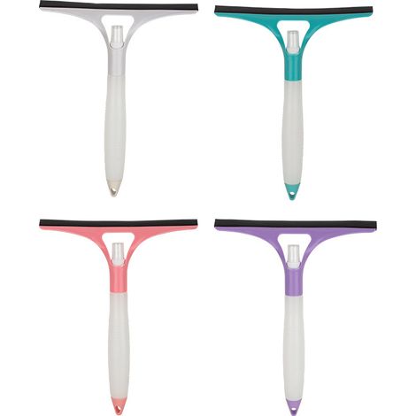 Sollbry 4 pièces Douche en Silicone,Vitre Douche,Remplaçable Silicone Salle de Bain Douche pour Vitre,Vitre Douche,Polyvalente pour Fenêtre (1/5)