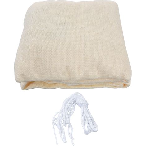Voile d'ombrage rectangulaire 3x3m en HDPE beige - Résistant aux UV, durable, pour terrasse et jardin (1/5)