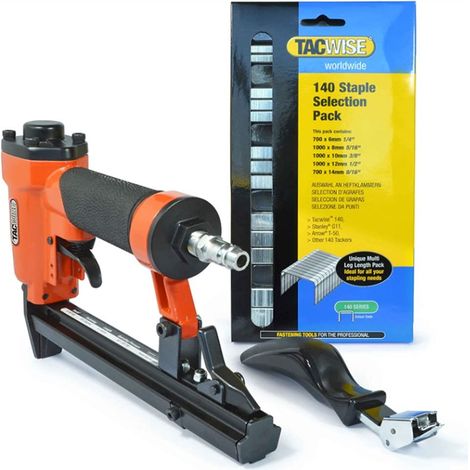 Tacwise 1287 Graffatrice Pneumatica A14014V con 4.400 Punti e Levapunti, Utilizza Punti Tipo 140 (1/5)