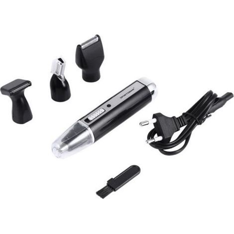 Rasoio elettrico 4 in 1 da 220 V, rifinitore per barba, dispositivo per la rimozione dei peli, rifinitore per peli del naso, dispositivo per la cura del viso per uomo, spina UE - XY FR (1/5)