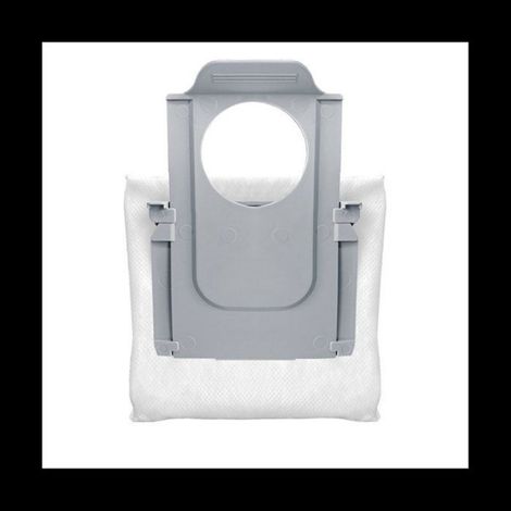 Sac À Poussière - Pour Robot Aspirateur P10 Q - Filtration Fine 99,9 % - Tissu Non Tissé Blanc - 12 Pièces (1/5)