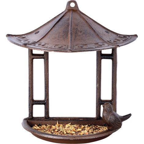 Esschert Design Wand - Vogelfutterhaus - Gusseisen