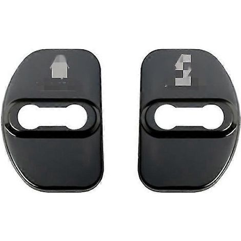 Lot de 4 protections de boucle de verrouillage de porte 3D pour Renault Megane 2 Scenic, Laguna 2 Captur, Clio Fluence, Latitude Scenic et Zoe - Accessoires auto - Protection de verrouillage de porte (1/4)