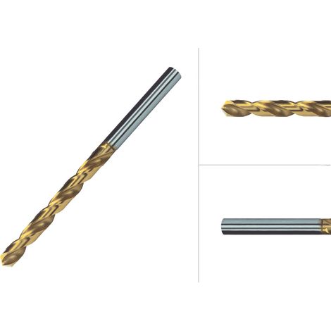 Foret bois dur HSS-G TiN 2 mm - Par 10 pièces (1/2)